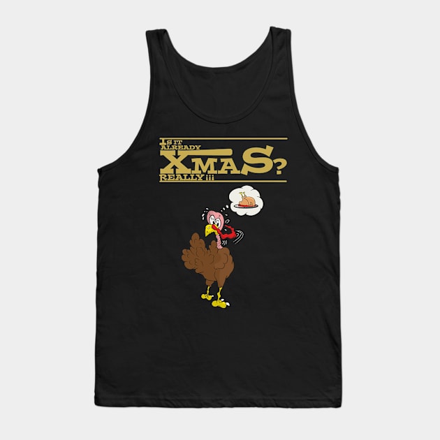 pavo navideño Tank Top by Two Monkey Co.